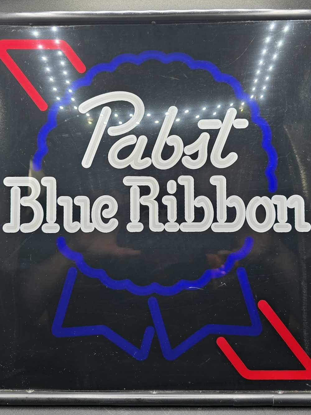 Pabst Blue Ribbon Beer Bar Sign